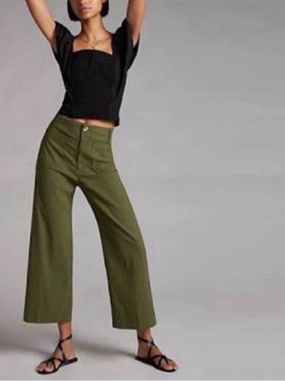 Olive Green Size 28 Colette Pant Maeve by Anthropologie